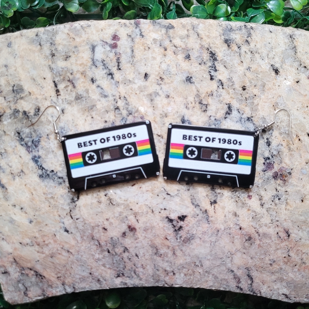 Casette Earrings Retro✨️ - Picture 8 of 8